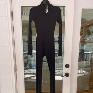 Kostume (Argentina Brand) Black Ribbed Jumpsuit, Sz. 1